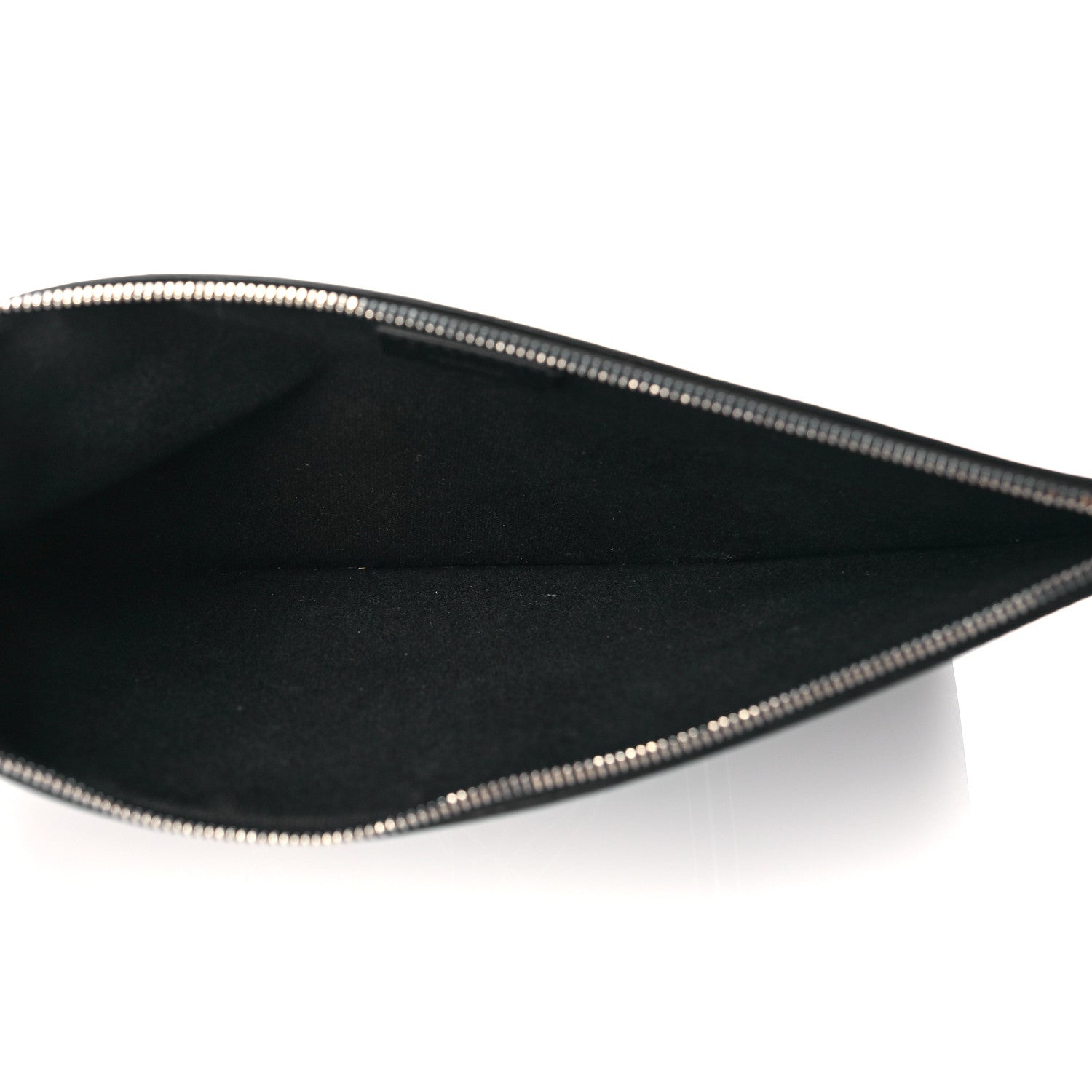 Givenchy Calfskin Bambi Print Medium Cosmetic Pouch Black 5 of 11