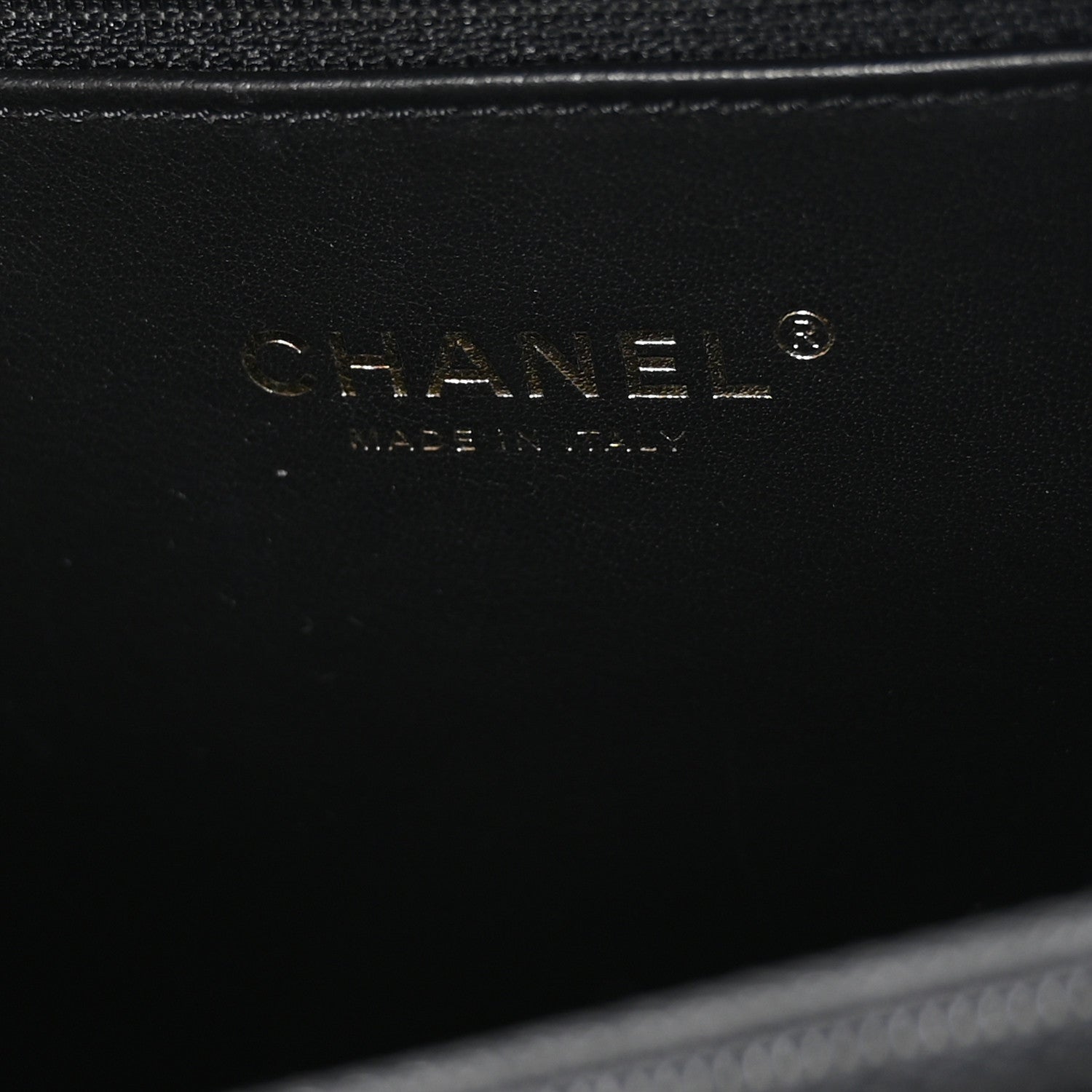 Chanel Caviar Quilted Medium CC Filigree Vanity Case Black 6 of 11