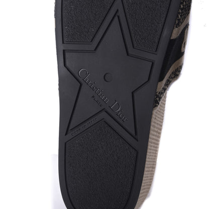 Christian Dior Oblique D-Way Platform Sandal 38 Black Creme 3 of 10