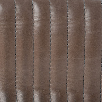 Chanel Lambskin Vertical Quilted East West Flap Brown 11 of 14