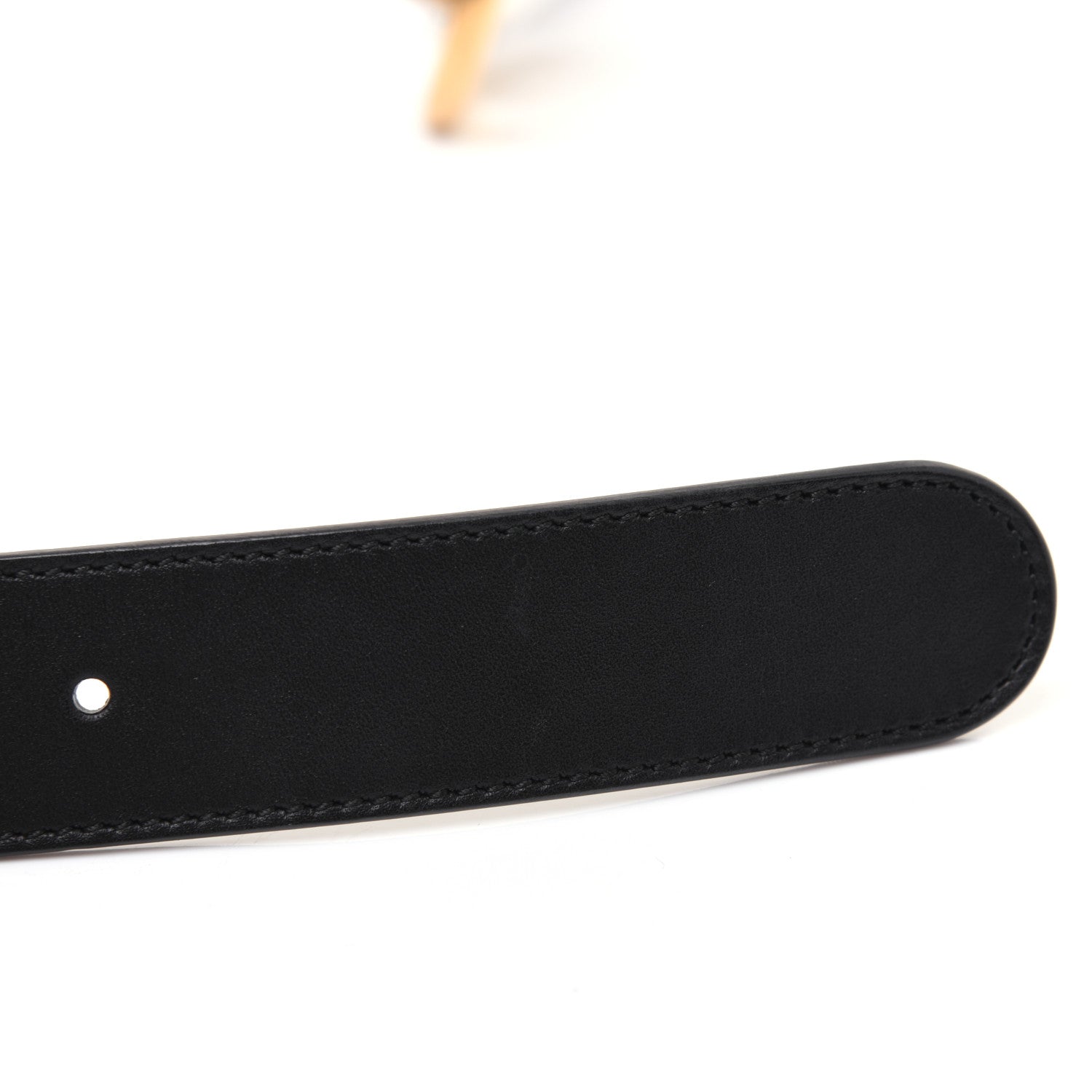 Gucci Calfskin Double G 30mm Belt 85 34 Black 6 of 8
