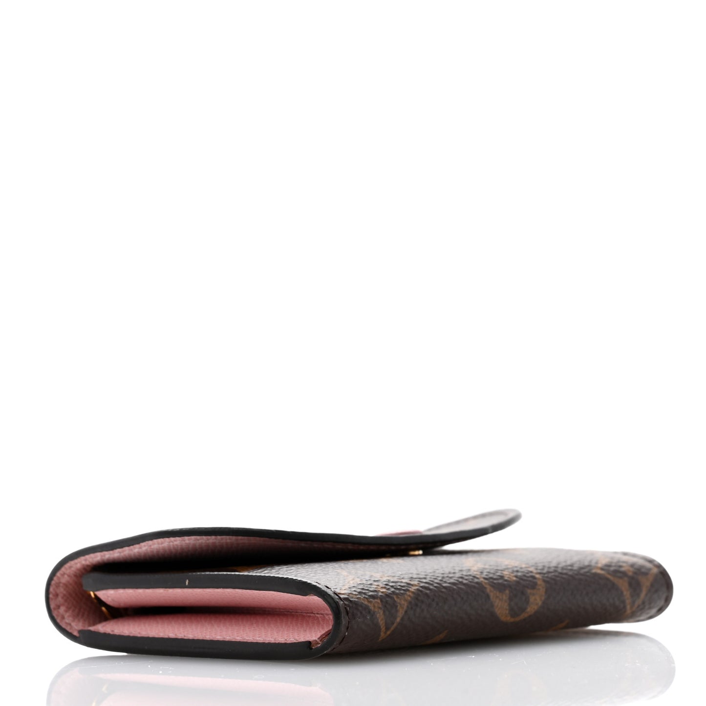 Damier Ebene Rosalie Coin Purse Rose Ballerine