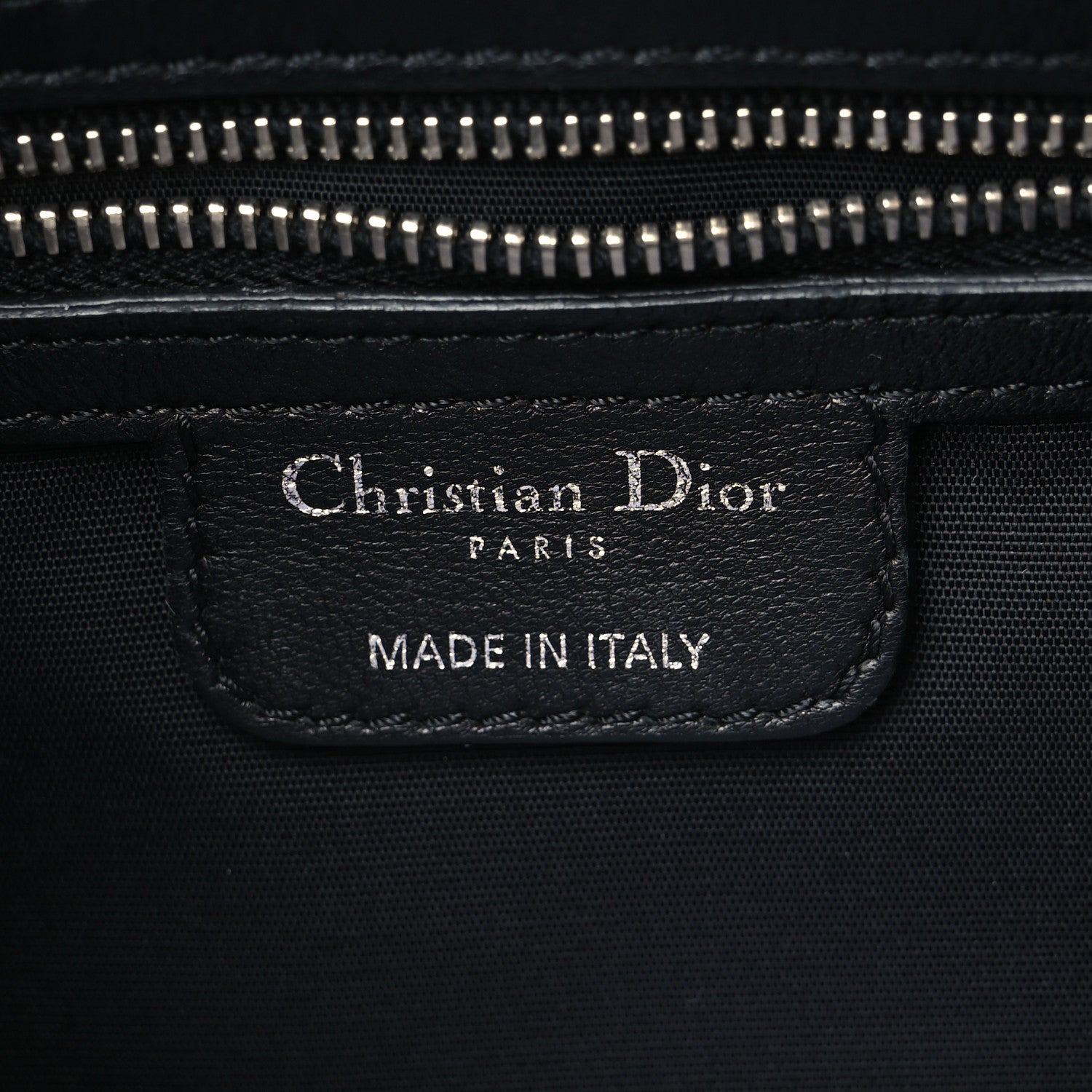 Christian Dior Lambskin Cannage Medium New Lock Flap Black 5 of 9