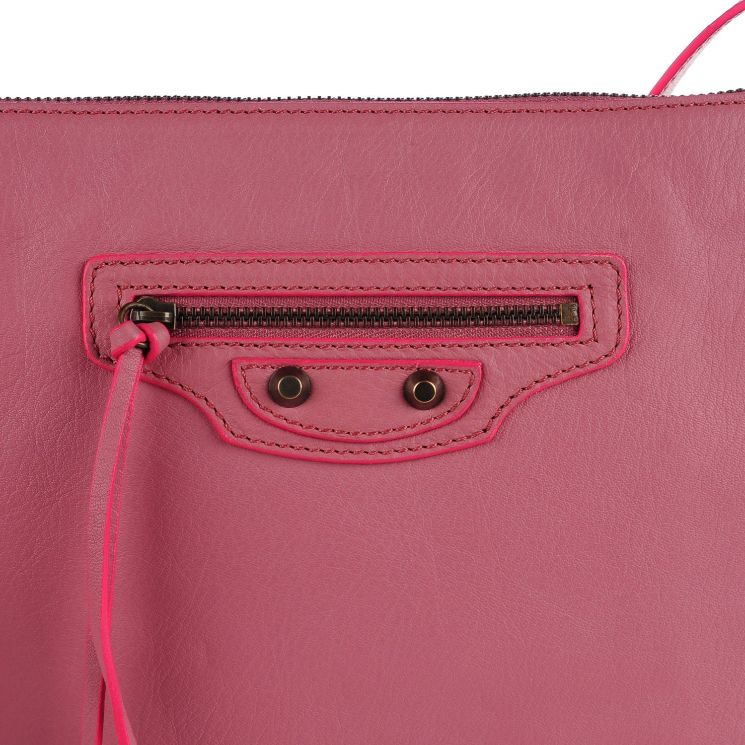 Balenciaga Calfskin Papier Highlight Neo Crossbody Rose Anglaise 10 of 10