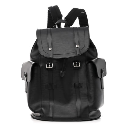 Louis Vuitton Epi Christopher Backpack PM Black 1 of 10