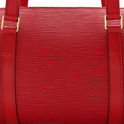 Louis Vuitton Epi Soufflot Castillan Red 8 of 10