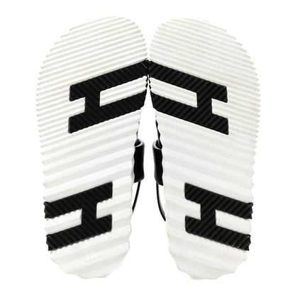 Hermes Calfskin Womens Electric Sandals 40 Black 6 of 10