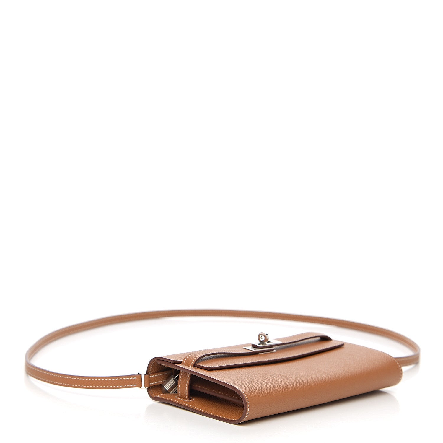 Hermes Epsom Kelly Wallet To Go Gold 3 of 8