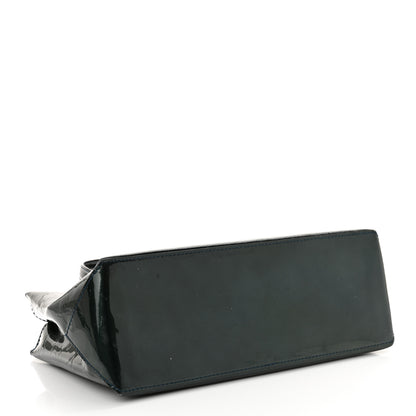 Louis Vuitton Vernis Wilshire PM  Blue Nuit 3 of 11