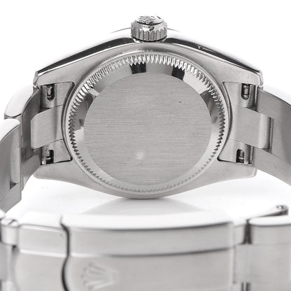 Rolex Stainless Steel 18K White Gold 26mm Oyster Perpetual Watch White Roman 176234 5 of 6