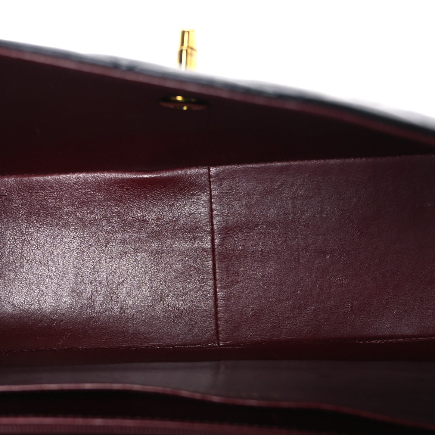 Lambskin Quilted XL Jumbo Single Flap Black