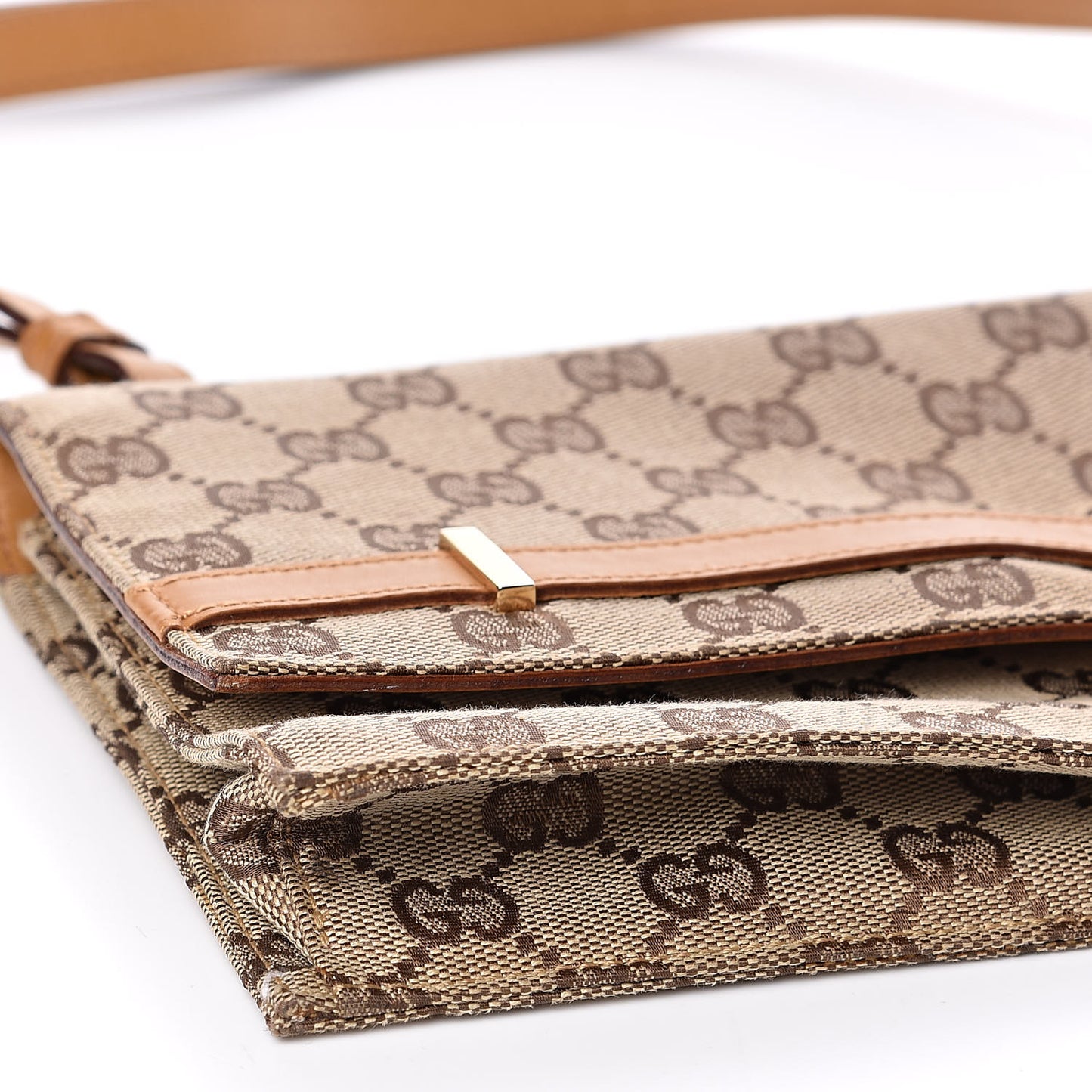 Monogram Clutch Brown