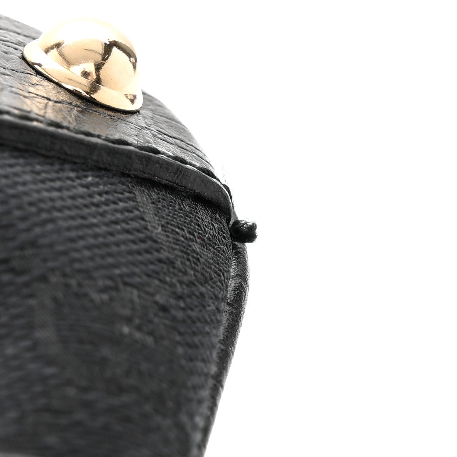 Gucci Monogram Web Horsebit Chain Clutch Black 11 of 11