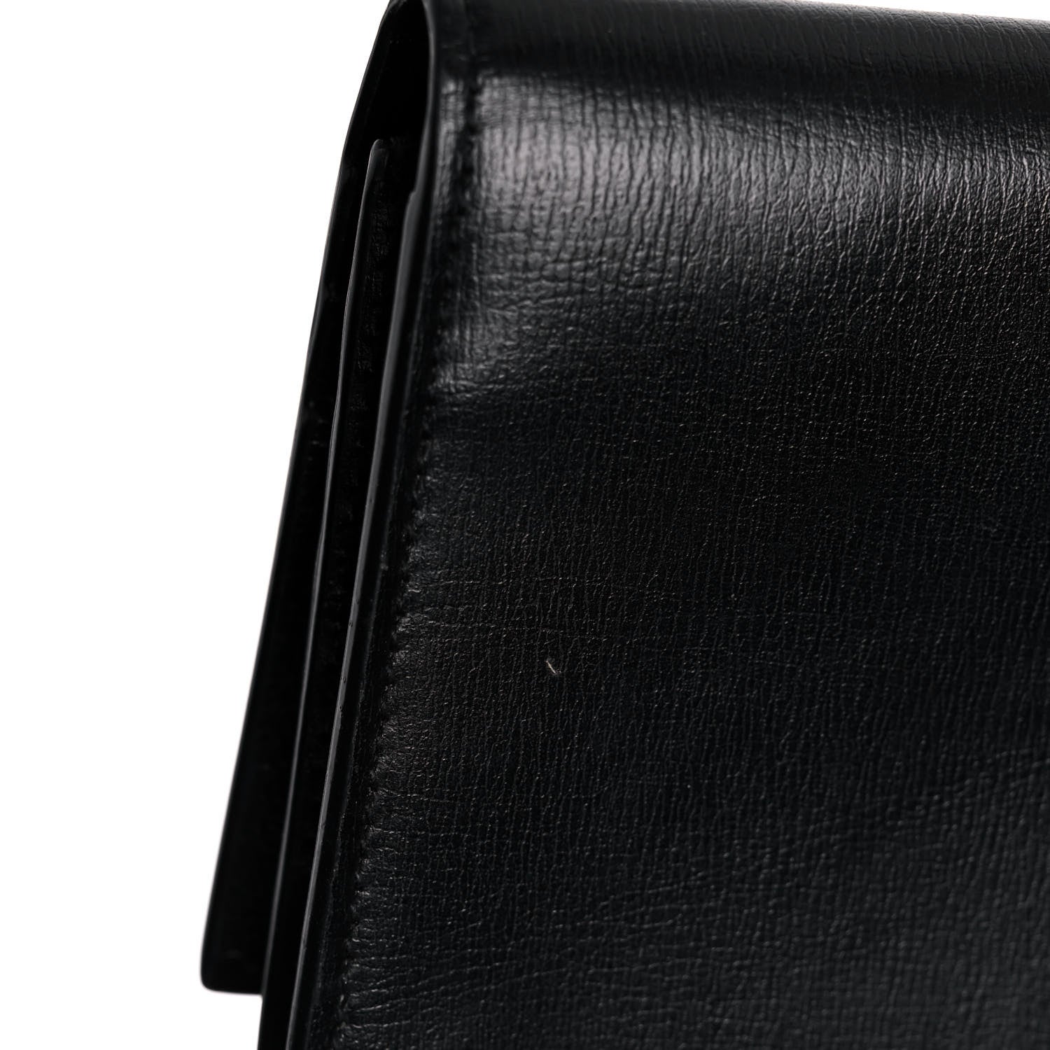 Saint Laurent Calfskin Monogram Flap Wallet Black 12 of 12