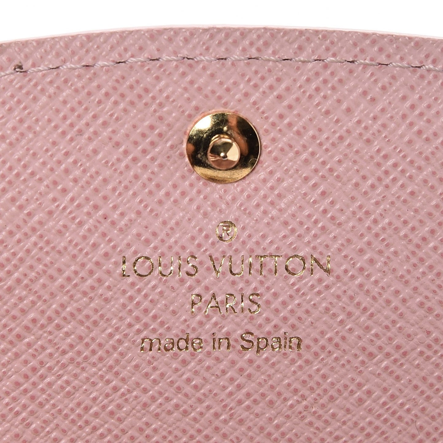 Damier Ebene Caissa Wallet Rose Ballerine