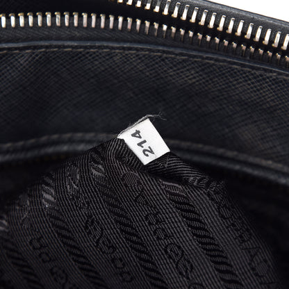 Prada Saffiano Medium Galleria Double Zip Tote Black 9 of 23