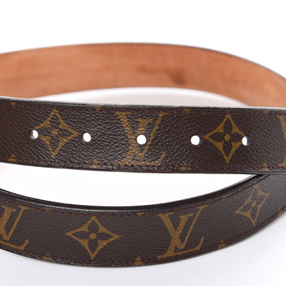 Louis Vuitton Monogram Belt 80 32 Brown 4 of 9