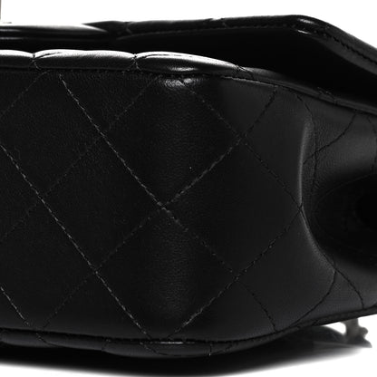 Chanel Lambskin Quilted Mini Top Handle Rectangular Flap Black 9 of 9