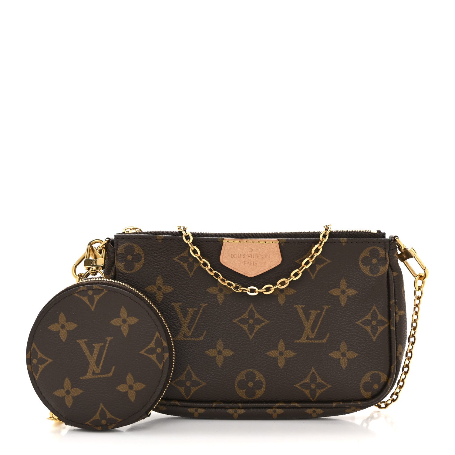 Louis Vuitton Monogram Multi Pochette Accessories Mini Pochette 3 of 11