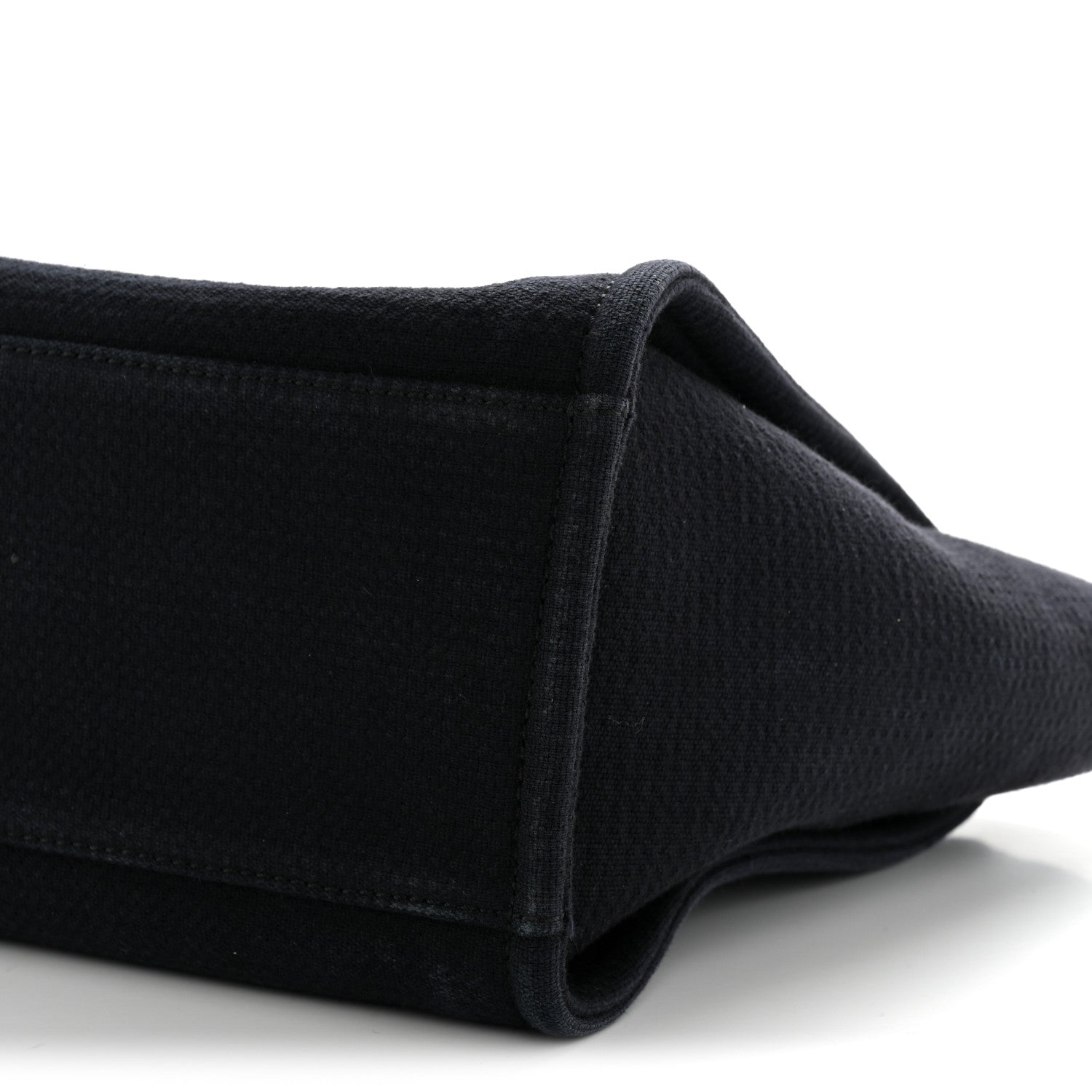 Chanel Mixed Fibers Small Deauville Tote Black 10 of 12