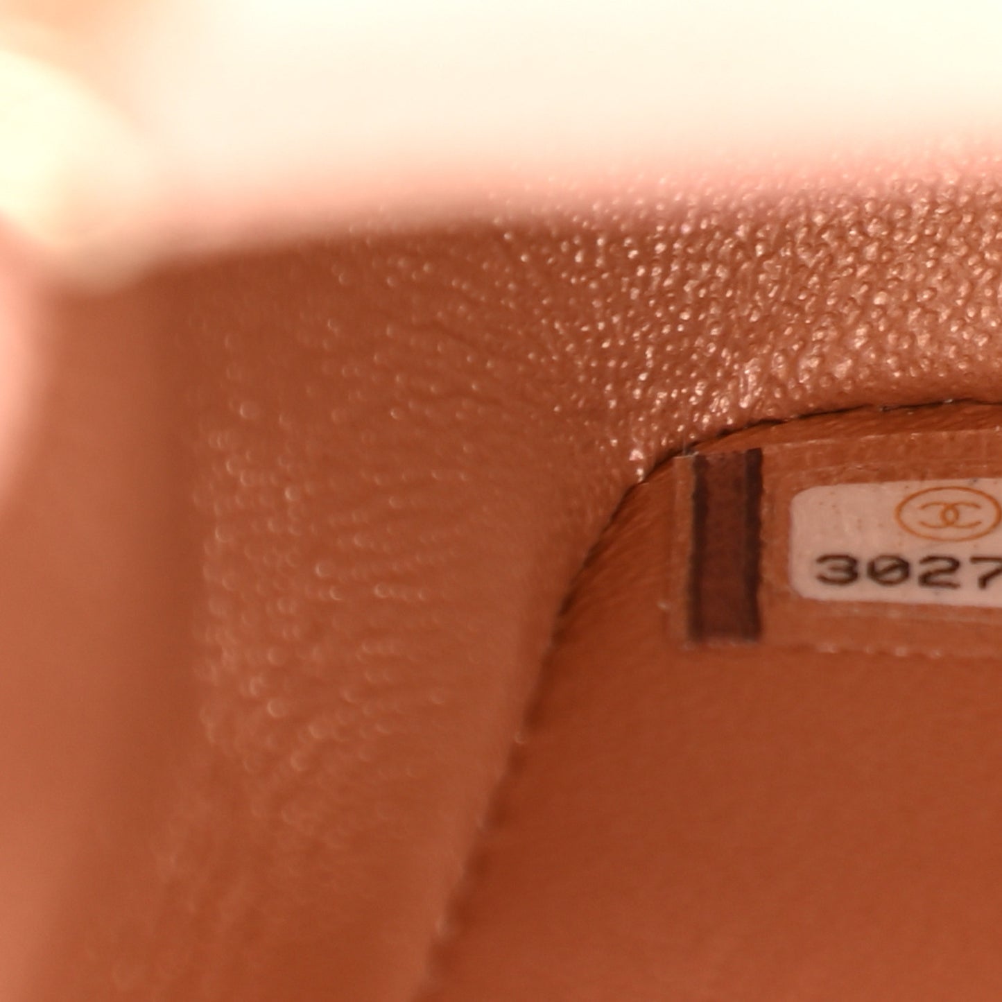 Metallic Lambskin Quilted Ombre Mini Rectangular Flap Pink
