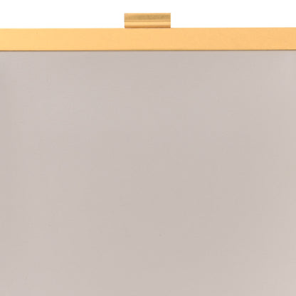 Celine Smooth Calfskin Mini Clasp Bag Light Grey 9 of 11