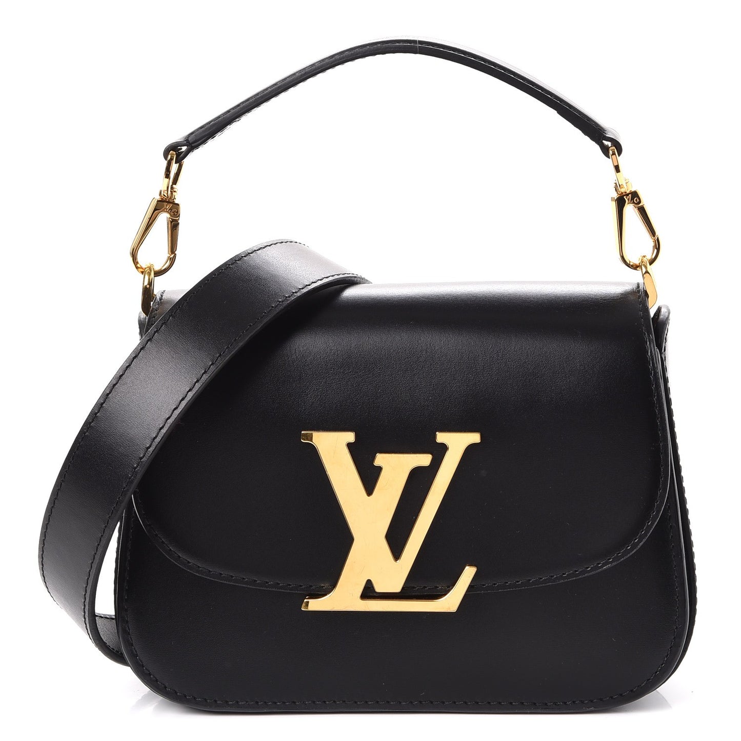 Box Calfskin Vivienne LV Black
