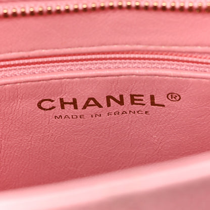 Chanel Caviar Quilted Medallion Tote Light Pink 6 of 10