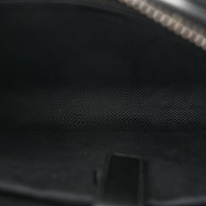Gucci GG Supreme Monogram Appia Calfskin Web Briefcase Black 5 of 9