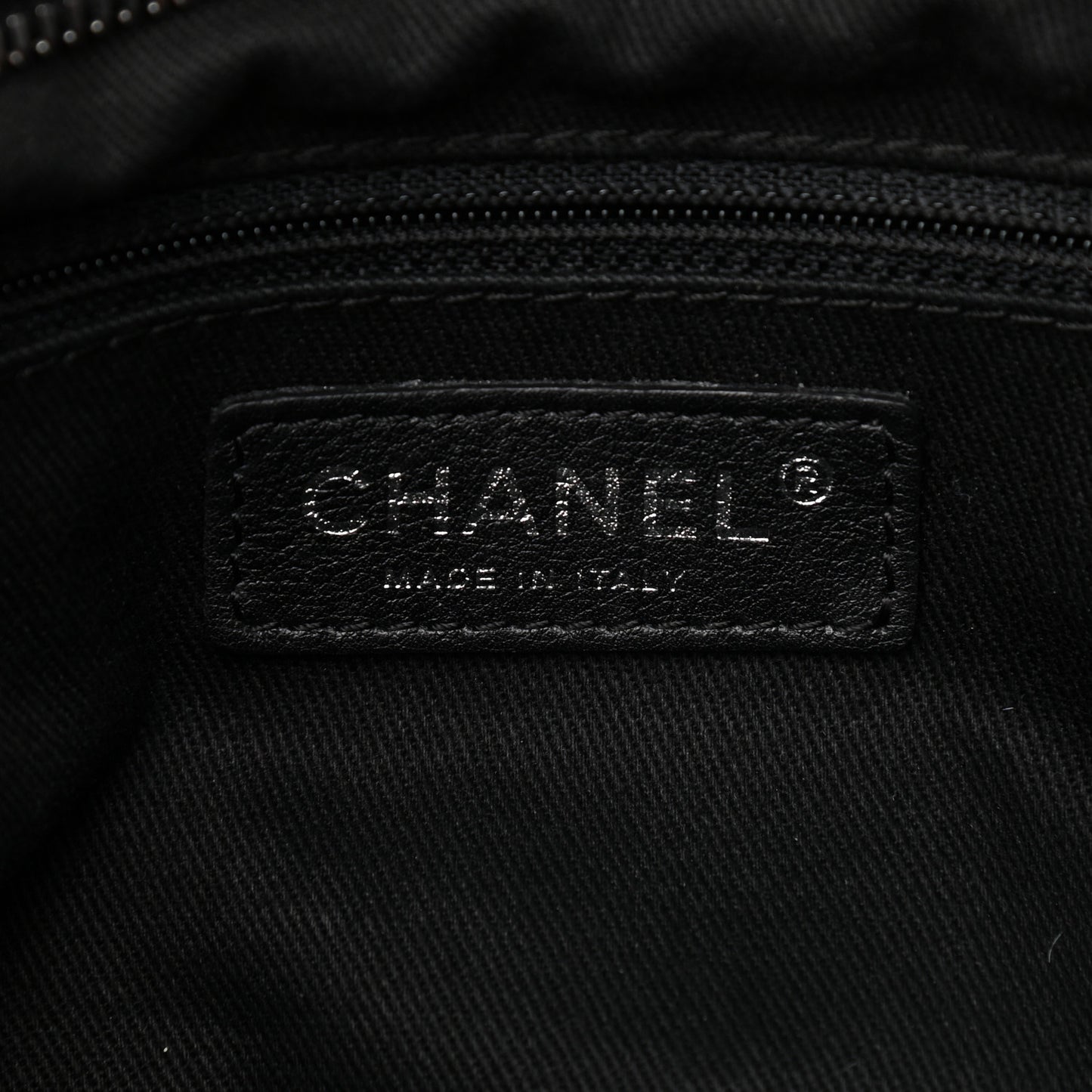 Calfskin Small Diamond Stitch Tote Black