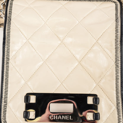 Chanel Lambskin Quilted East West Accordion White 8 of 8