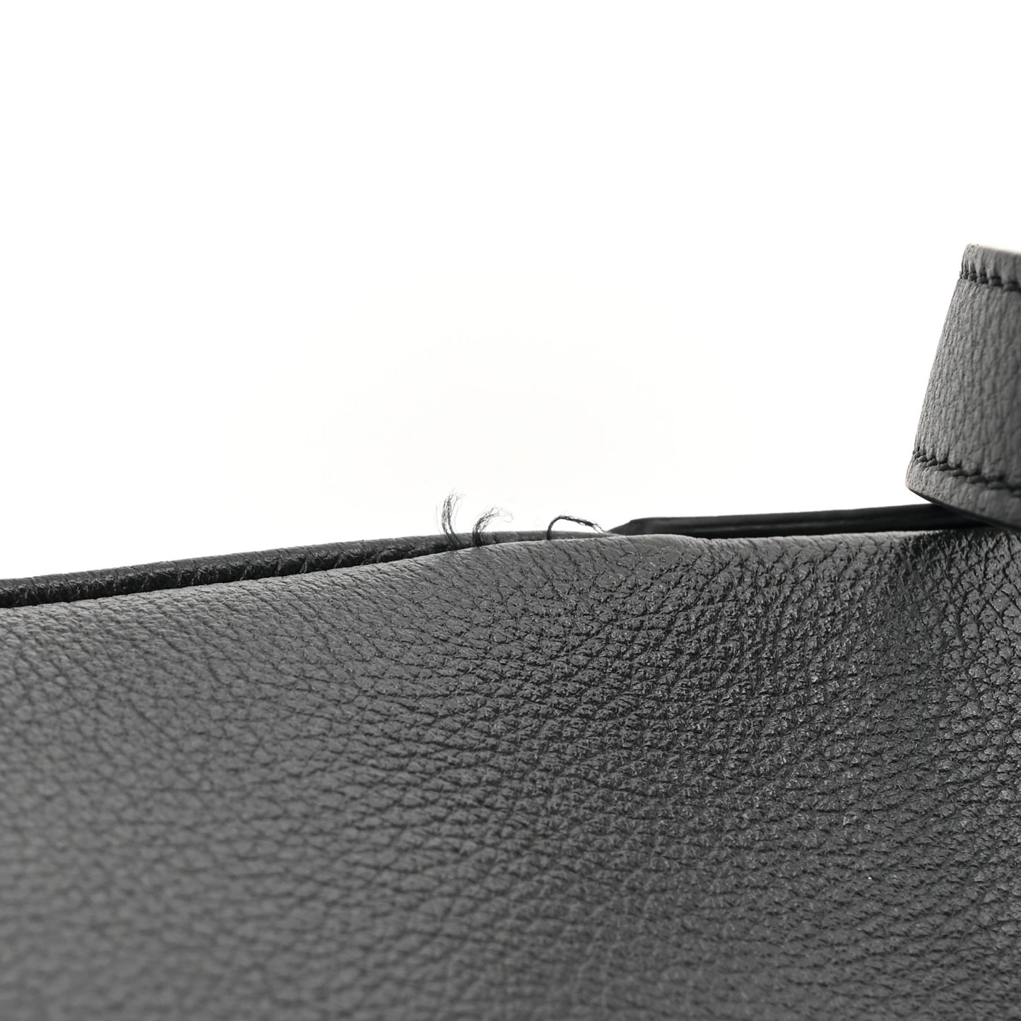 Supple Calfskin Cuir Triomphe Small Heloise Shoulder Bag Black