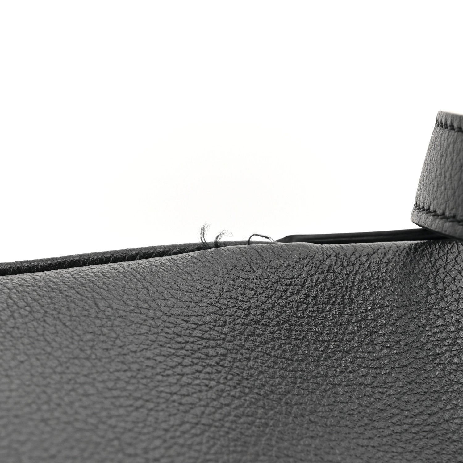 Celine Supple Calfskin Cuir Triomphe Small Heloise Shoulder Bag Black 12 of 12