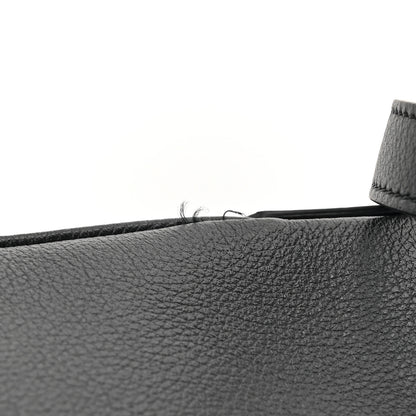 Celine Supple Calfskin Cuir Triomphe Small Heloise Shoulder Bag Black 12 of 12