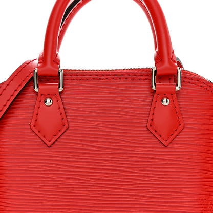 Louis Vuitton Epi Nano Alma Coquelicot 8 of 11