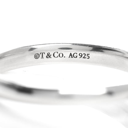 Tiffany Sterling Silver 8mm HardWear Ball Ring 50 5.5 5 of 6