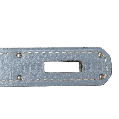 Hermes Togo Birkin 40 Bleu Lin 7 of 10