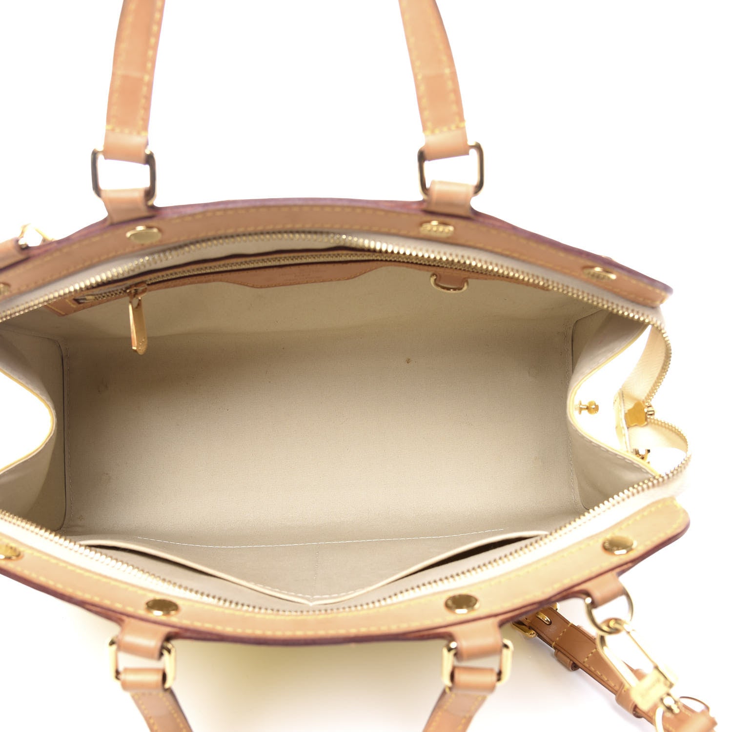 Louis Vuitton Vernis Brea MM Blanc Corail 4 of 8