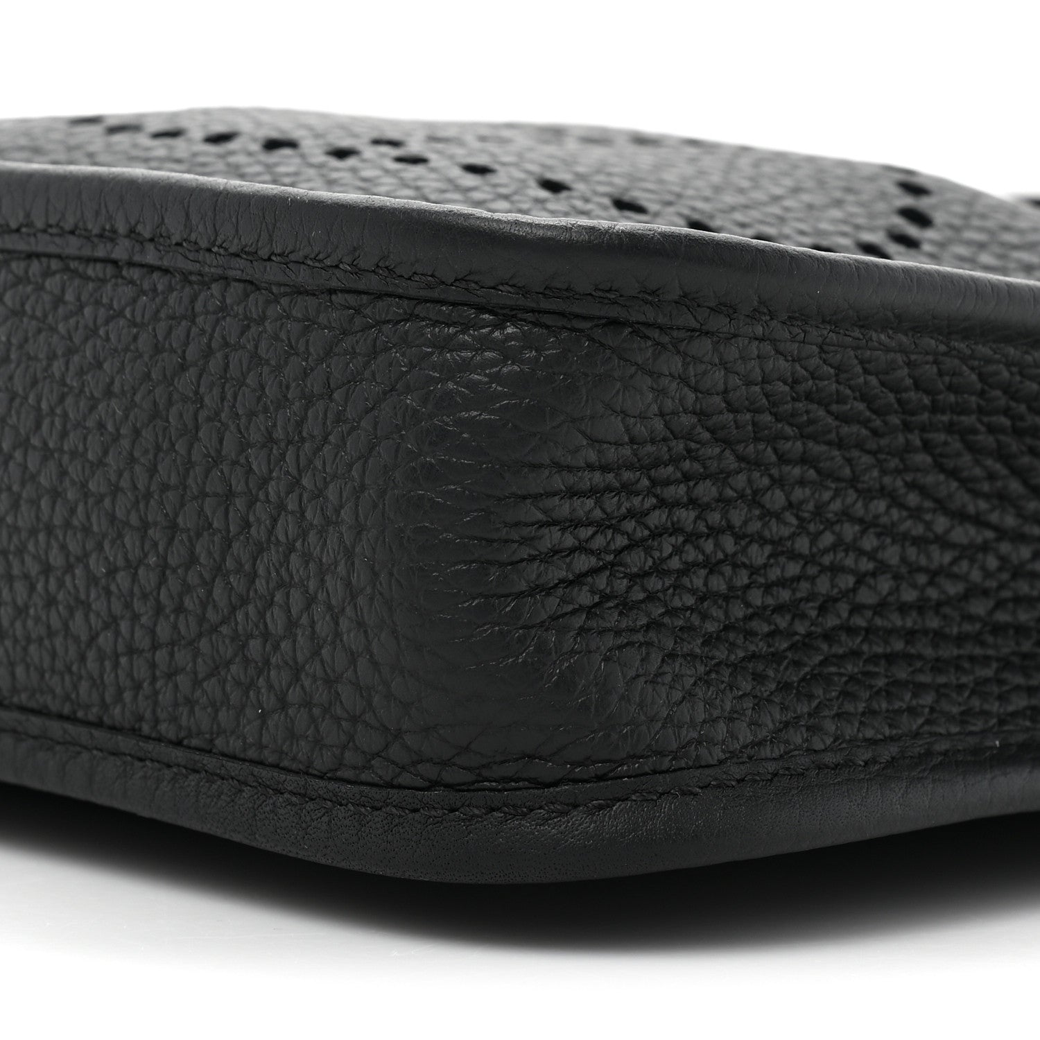 Hermes Taurillon Clemence Evelyne TPM Black 7 of 8