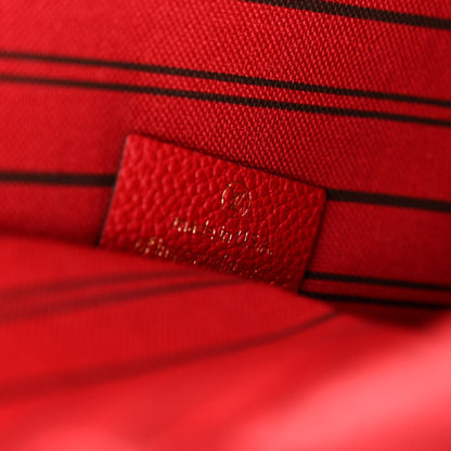 Louis Vuitton Empreinte Pochette Metis Scarlet 7 of 12