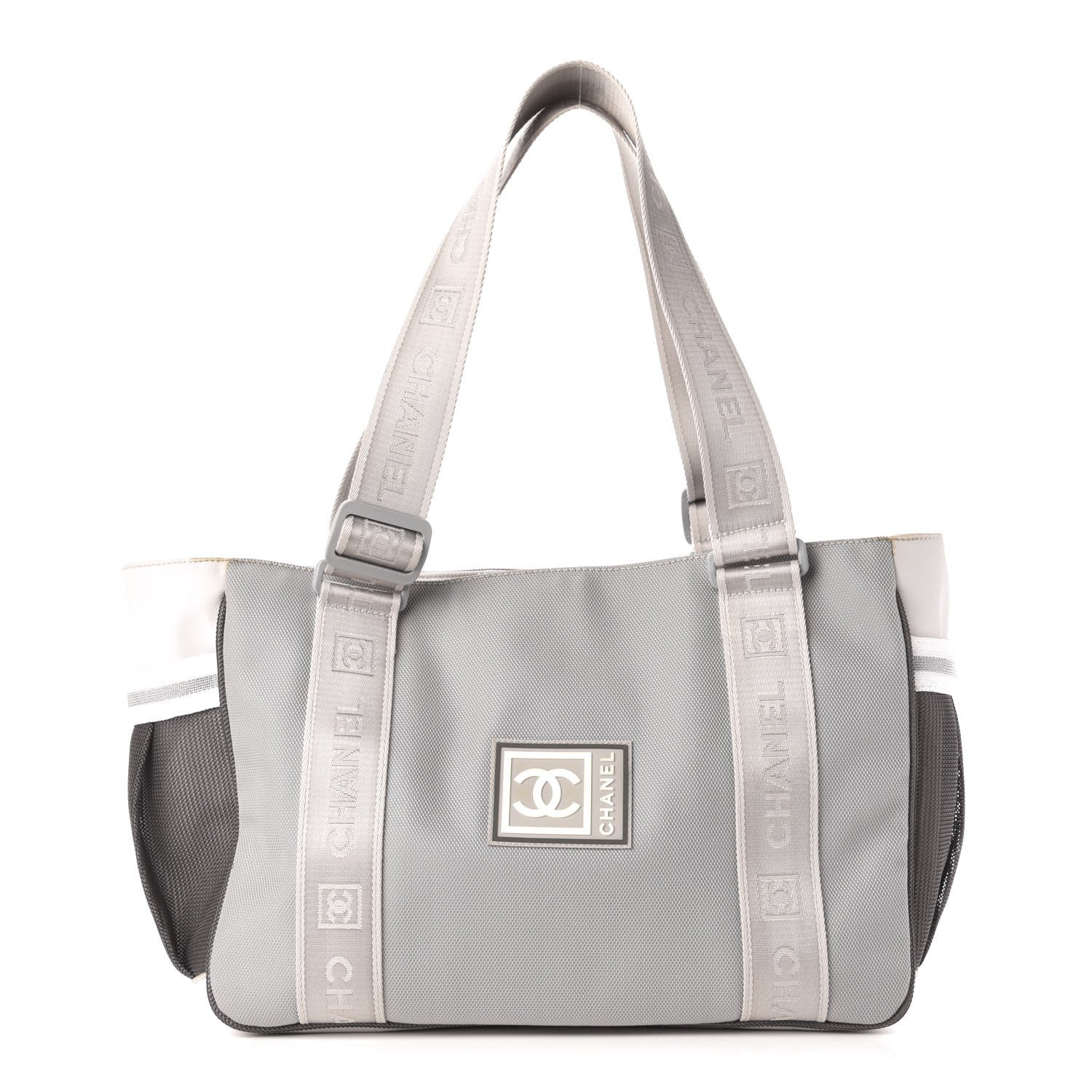 Chanel Nylon Sport Tote Grey 1 of 13
