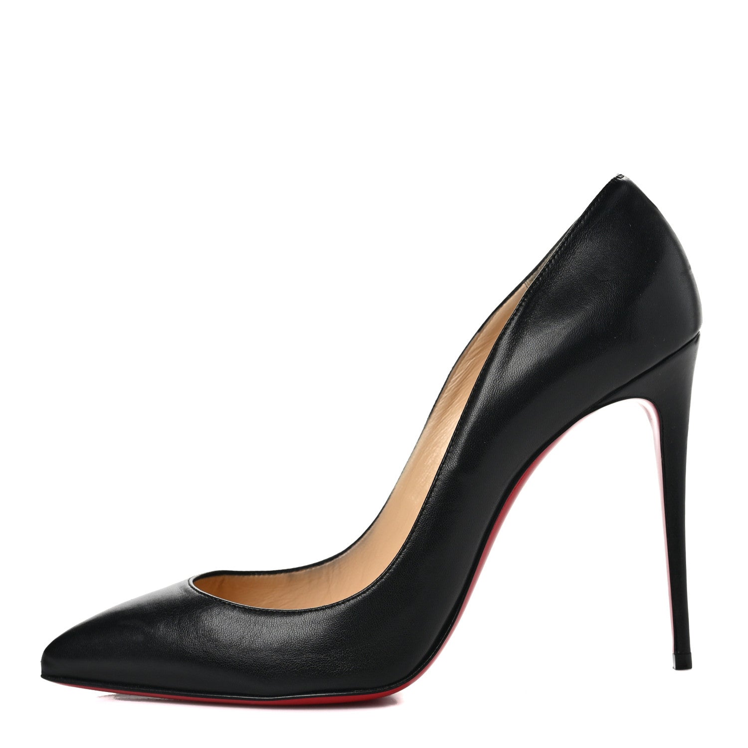 Christian Louboutin Shiny Nappa Pigalle Follies 100 Pumps 41 Black 1 of 8