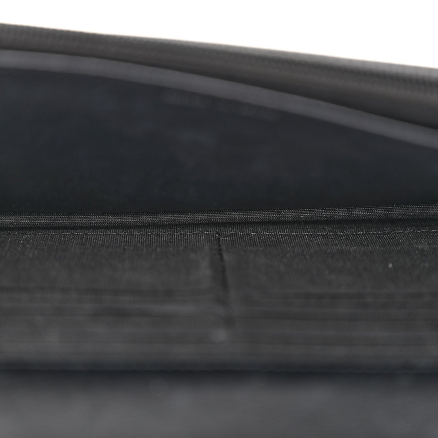 Glazed Calfskin Boy Wallet On Chain WOC Black