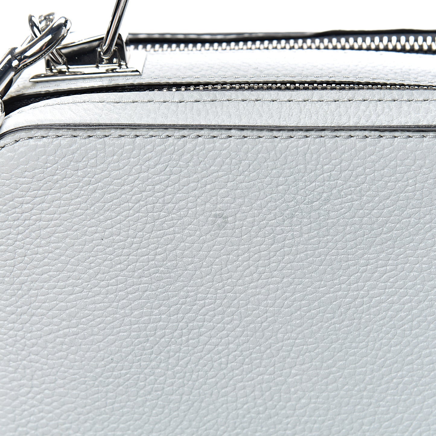 Calfskin The Box 20 Crossbody White