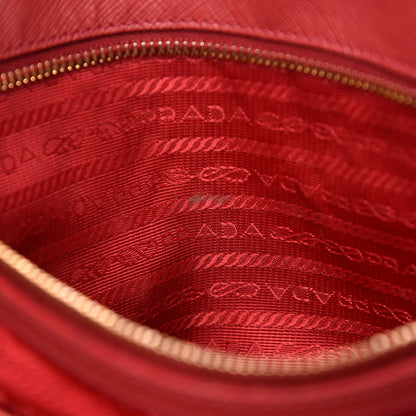 Prada Saffiano Large Galleria Double Zip Tote Fuoco 17 of 19