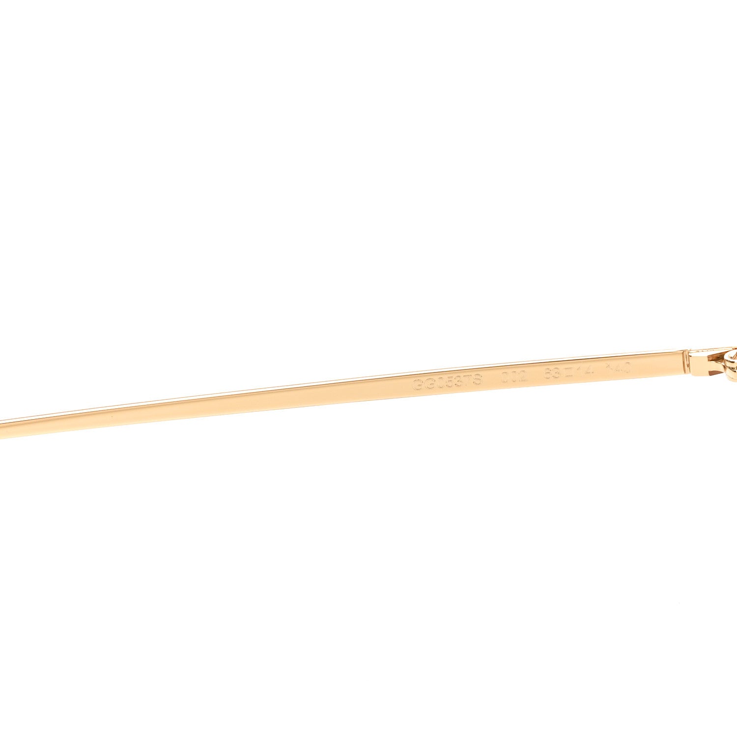 Gucci Metal Cat Eye Sunglasses GG0537S Gold Red 6 of 7