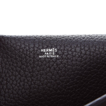 Hermes Toile Togo Victoria II Messenger Chocolate 6 of 7