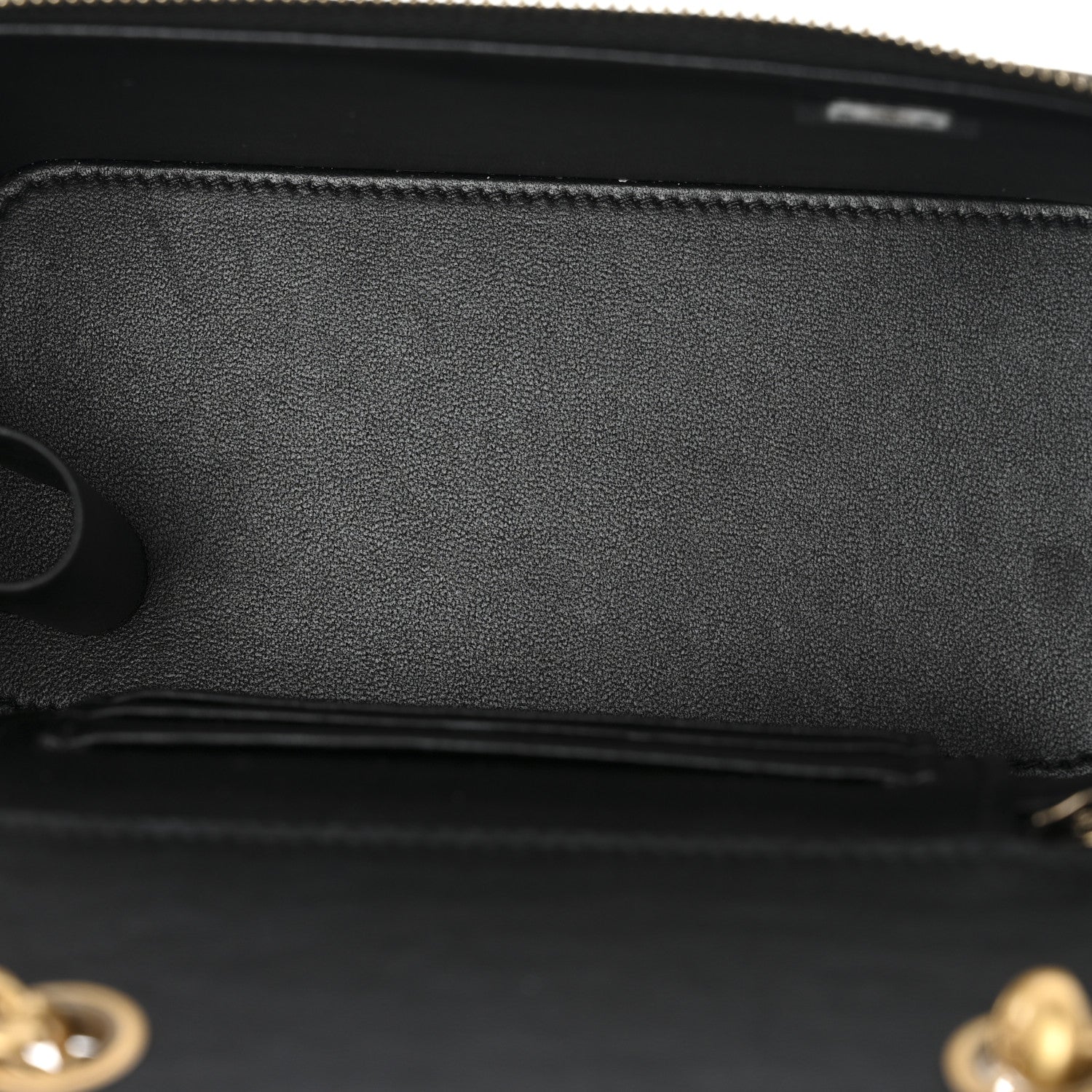 Chanel Lambskin Quilted Small Pillow Crush Vanity Case With Chain Black 5 of 12