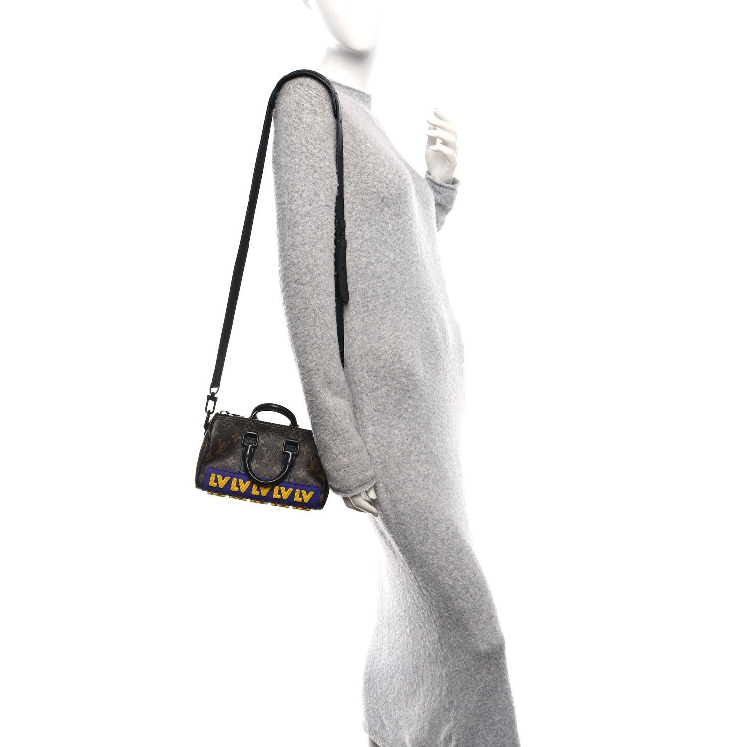 Louis Vuitton Monogram LV Rubber Keepall XS Multicolor 2 of 9