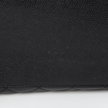 Chanel Caviar Quilted Grand Shopping Tote GST Black 14 of 17